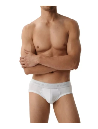 Pánské slipy 1581 white - Atlantic