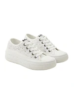 Lee Cooper dámské sportovní boty white platform lace-up dámské
