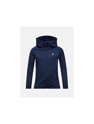Dětská mikina PEAK PERFORMANCE Jr Rider Essentials Zip Hood, barva tmavě modrá Dětská mikina PEAK PERFORMANCE Jr Rider Essentials Zip Hood, barva tmavě modrá