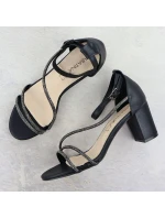 Dámské vestavěné ažurové sandály béžové Sabatina