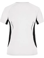 Daiber JN 390 Dámské běžecké tričko s výstřihem do V 02.0390 white/black