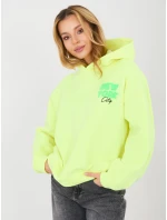 Mikina MJ BL H2587.82 fluo žlutá