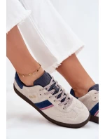 Dámské semišové nízké tenisky Big Star HI-POLY SYSTEM – šedé