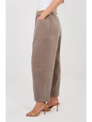 Kordové kalhoty model 225097 Rue Paris