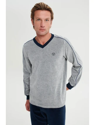 Vamp - Pyžamo s dlouhým rukávem 19754 - Vamp