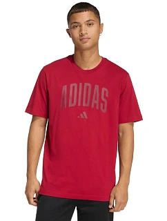 Pánské tričko adidas Collegiate Lineage červené KH4593 pánské