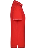 Daiber JN 568 Dámské žerzejové elastické polo 02.0568 red/white Daiber JN 568 Dámské žerzejové elastické polo 02.0568 red/white
