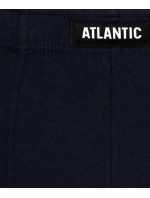 Pánské boxerky ATLANTIC 2Pack - černé/modré