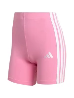 Dámské šortky adidas Essentials 3-Stripes High Waisted Biker shorts pink KT1625 dámské Dámské šortky adidas Essentials 3-Stripes High Waisted Biker shorts pink KT1625 dámské