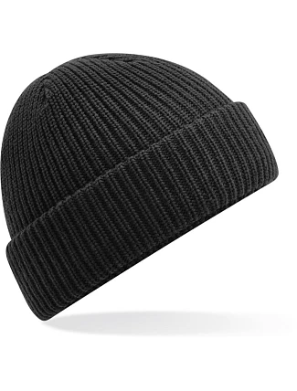 Beechfield B 505 Voděodpudivá pletená čepice s manžetou 53.0505 black