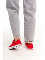 Dámské Klasické Nízké Tenisky Big Star DD274339 Červené