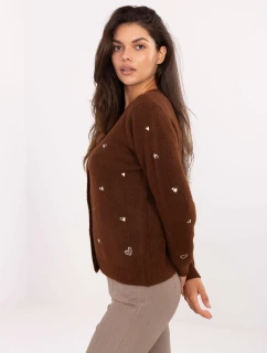 Jumper PM SW F510.29 hnědý