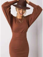 Šaty RV SK 6079.65 tmavě hnědé