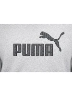 Puma sportovní klokaní mikina s kapucí pánská šedá fashion cotton pánské