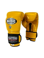 RBT-MEX 12 oz žluté kožené boxerské rukavice