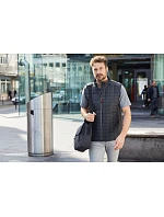 Daiber JN 740 Pánská pletená hybridní vesta 02.0740 light melange/anthracite melange Daiber JN 740 Pánská pletená hybridní vesta 02.0740 light melange/anthracite melange
