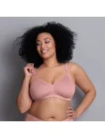 Selma soft podprsenka košíčky se spacer-výztuží 5631 rosewood - RosaFaia