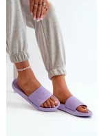 Dámské žabky 4FMM00FFLIF045-52S fialové