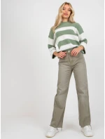 Kalhoty D70037M62291A1 khaki Kalhoty D70037M62291A1 khaki