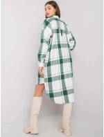 Košile EM KS 604.67P bílá zelená Košile EM KS 604.67P bílá zelená