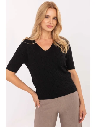 Svetr s krátkým rukávem  model 217334 Factory Price