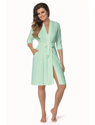 Dámský župan Bianca mint - BABELLA Dámský župan Bianca mint - BABELLA