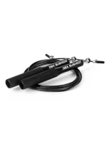 Hliníkové švihadlo s ocelovým lankem DBX Pro Black + pouzdro