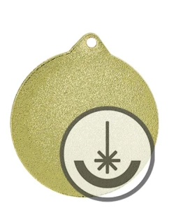 Laserem gravírovaná medaile - RMI