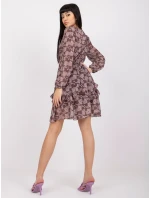 Dámské šaty-TW-SK-BI-0928-3.48-hnědé