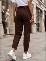 Dámské džíny Mom Fit s hnědým páskem FashionStreet UY3133 Dámské džíny Mom Fit s hnědým páskem FashionStreet UY3133