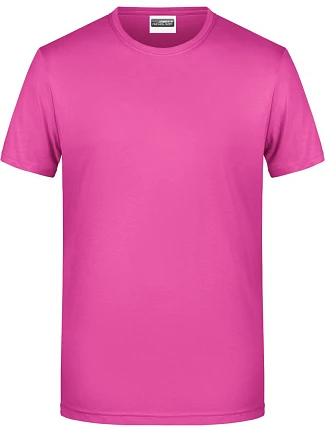 Daiber 8008 Pánské tričko z bio bavlny 02.8008 pink