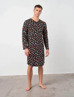 Vamp - Pohodlná pánská noční košile - Rory 17617 - Vamp