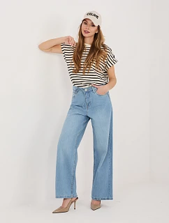 Kalhoty D80033BB62629L219 modré