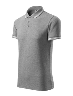 Urban polokošile pánská tmavě šedý melír