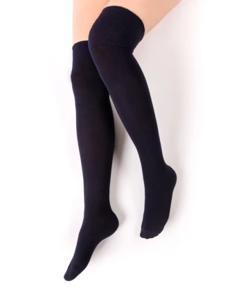 Hladké dámské nadkolenky 076 Hladké dámské nadkolenky 076