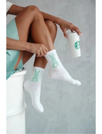 DÁMSKÉ PONOŽKY ZAJÍČEK S OCÁSKEM 0200.154 DÁMSKÉ PONOŽKY ZAJÍČEK S OCÁSKEM 0200.154