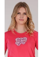 Dámská noční košile s krátkým rukávem Super girl Dámská noční košile s krátkým rukávem Super girl