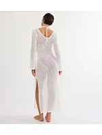 BEACH MYWEAR - Háčkované maxi šaty se šněrováním a zlatými korálky Triumph BEACH MYWEAR - Háčkované maxi šaty se šněrováním a zlatými korálky Triumph