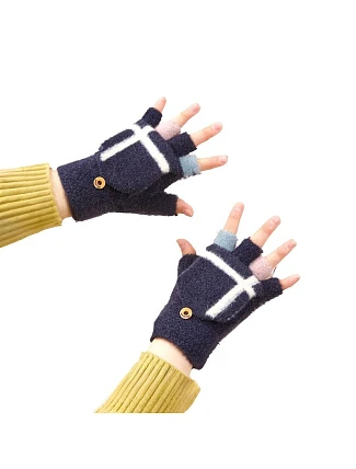 Dámské/dětské zimní rukavice - černé