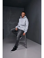 Build your Brand BB 006 Oversize mikina s kapucí z těžké bavlny 56.B006 charcoal