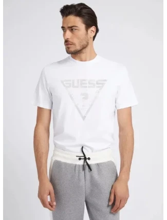 Pánské triko Z2BI07J1314 G011 bílá - Guess Pánské triko Z2BI07J1314 G011 bílá - Guess