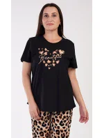 Dámské pyžamo kapri Beautiful Dámské pyžamo kapri Beautiful