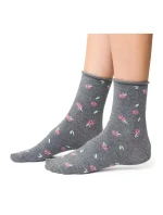 Vzorované netlačící ponožky Steven art.099 35-40