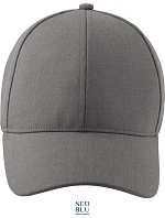 NEOBLU Tom 6 panelová kšiltovka 24.3204 grey melange NEOBLU Tom 6 panelová kšiltovka 24.3204 grey melange