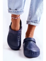 Dámské světlé pantofle Big Star II275002 námořnická modrá Dámské světlé pantofle Big Star II275002 námořnická modrá