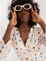 Šaty DHJ SK 17311.87 světle béžové Šaty DHJ SK 17311.87 světle béžové