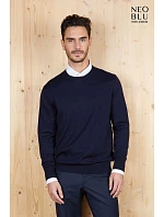 NEOBLU Stuart Men Pánský svetr 24.4037 night blue NEOBLU Stuart Men Pánský svetr 24.4037 night blue