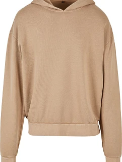 Build your Brand BY 191 Pánská oversize mikina s kapucí "Acid Wash" 56.0191 union beige