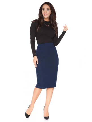 Dámská sukně model 15 Tmavě modrá - RaWear Dámská sukně model 15 Tmavě modrá - RaWear