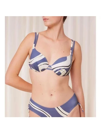 Dámská plavková podprsenka Summer Allure WP 0032 modrá - Triumph